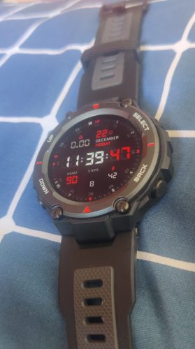 Amazfit T-Rex Pro Smart Watch (Black) photo review