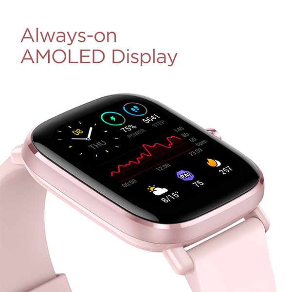 Amazfit gts 2 mini smart watch pink color sri lanka
