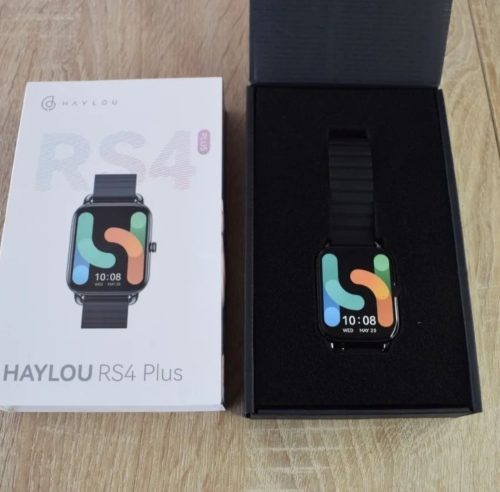 Haylou RS4 Plus Smart Watch (Black) photo review