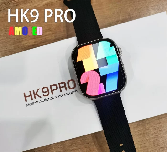 HK 9 Pro smart watch with AMOLED display price in sri lanka