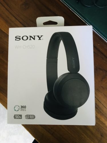 Sony WH-CH520 Wireless Headphones - Black photo review