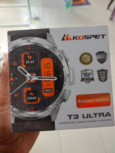 KOSPET TANK T3 ULTRA Smart Watch photo review