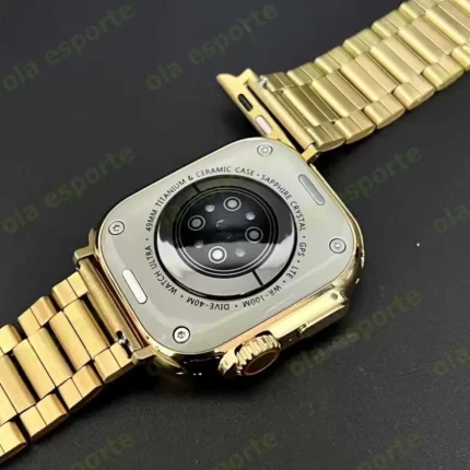 Buy 49mm Gold stainless steel strap in Sri Lanka