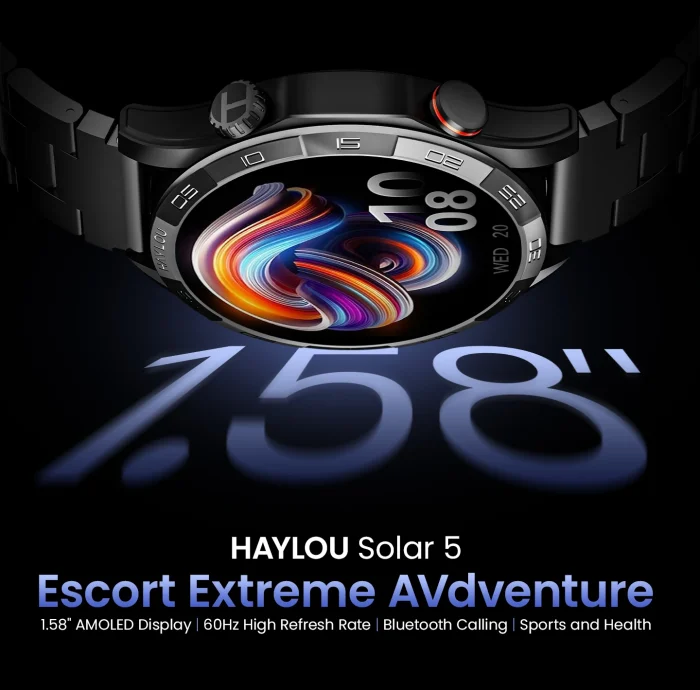 HAYLOU SOLAR 5 SMART WATCH PRICE IN SRI LANKA