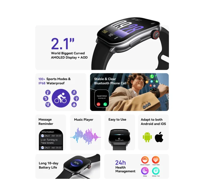KIESLECT BALANCS SMART WATCH PRICE IN SRI LANKA