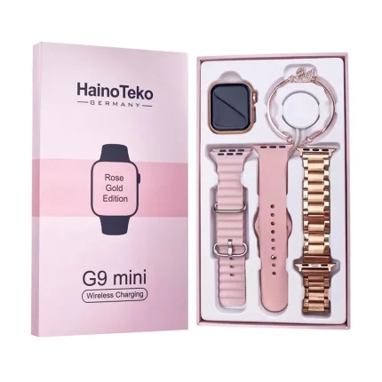 HAINO TEKO G9 MINI LADIES ROSE GOLD SMART WATCH PRICE IN SRI LANKA
