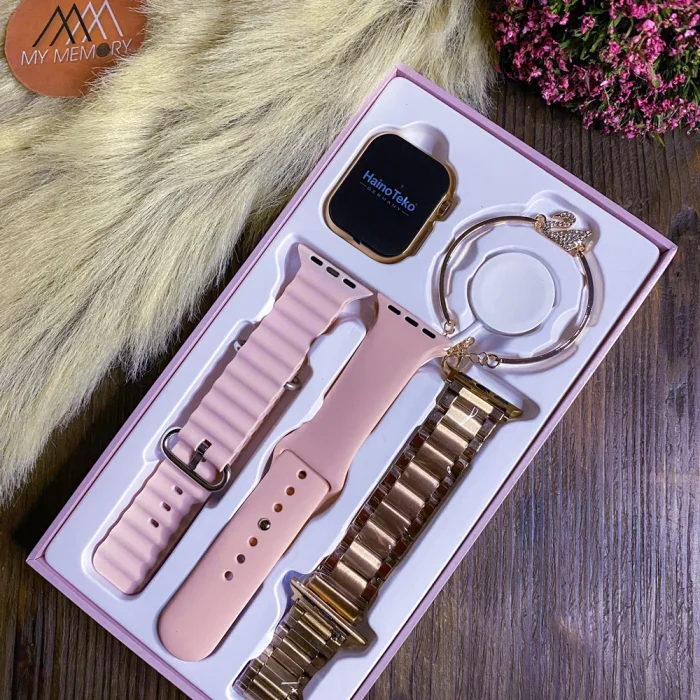 HAINO TEKO G9 MINI LADIES ROSE GOLD SMART WATCH PRICE IN SRI LANKA