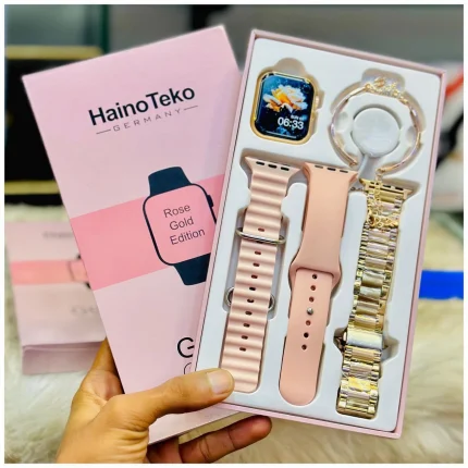 HAINO TEKO G9 MINI LADIES ROSE GOLD SMART WATCH PRICE IN SRI LANKA